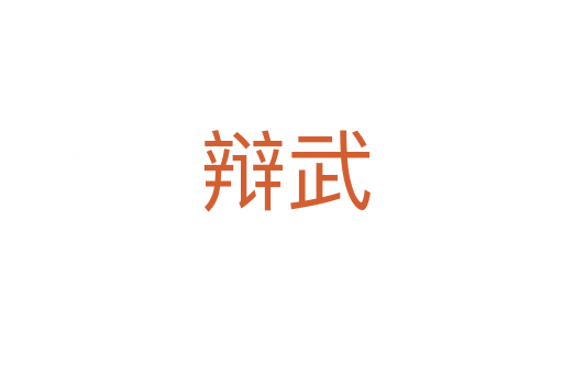 辩武