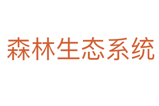 森林生态系统