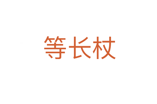 等长杖