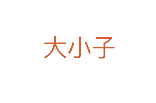 大小子