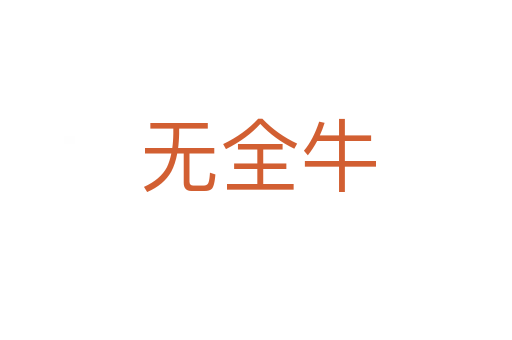 无全牛