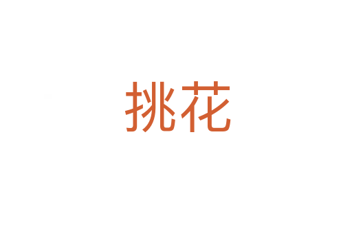 挑花