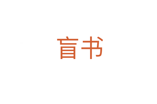盲书