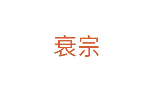 衰宗