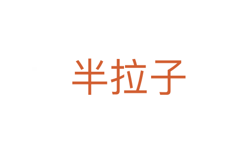 半拉子