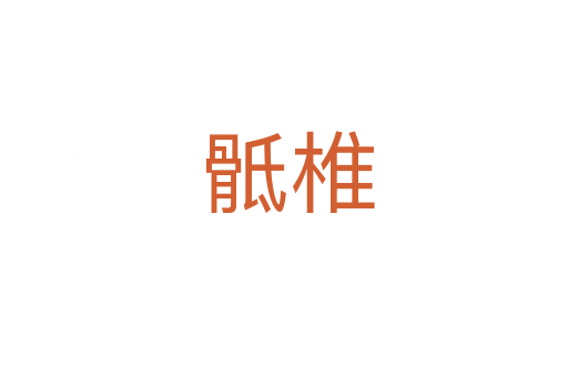 骶椎