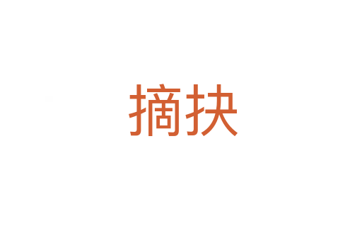摘抉