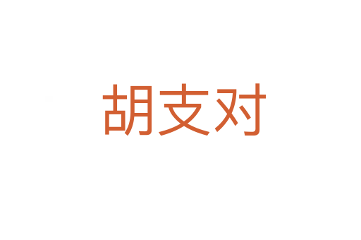 胡支对