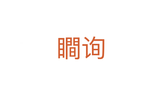 瞷询