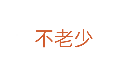 不老少