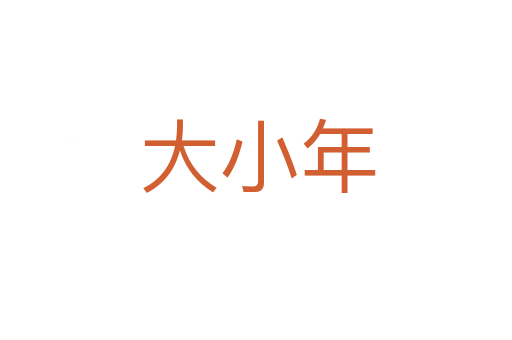 大小年