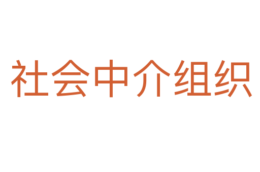 社会中介组织