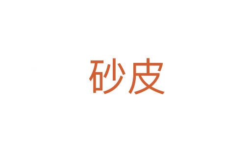 砂皮