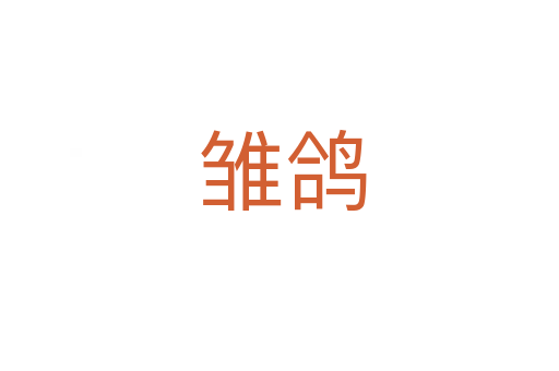 雏鸽