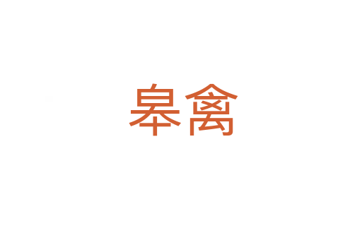 皋禽