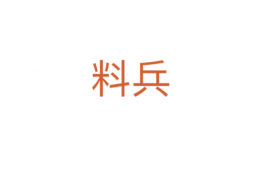 料兵