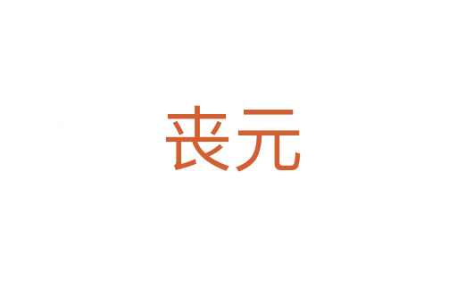 丧元