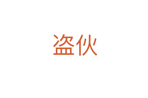 盗伙