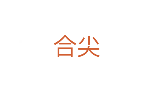 合尖