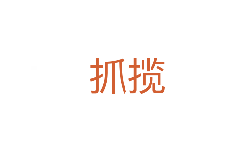 抓揽