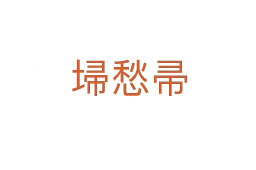 埽愁帚