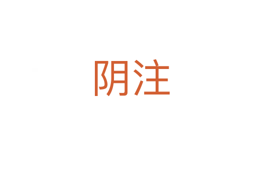 阴注