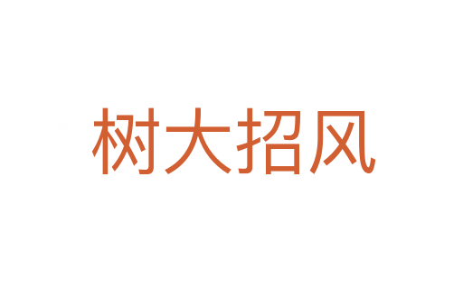 树大招风