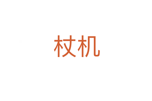 杖机