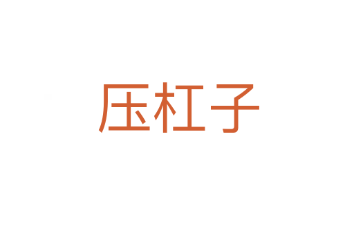 压杠子