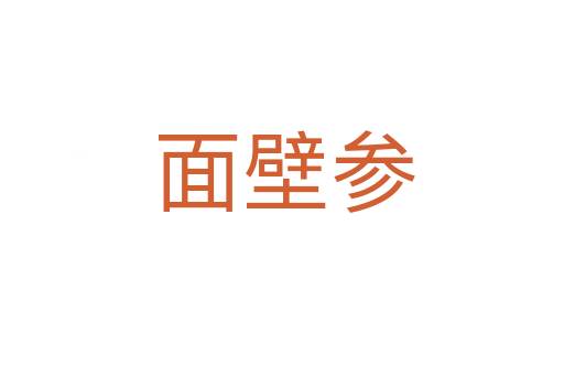 面壁参