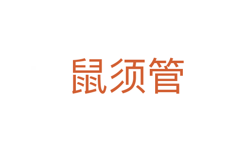鼠须管