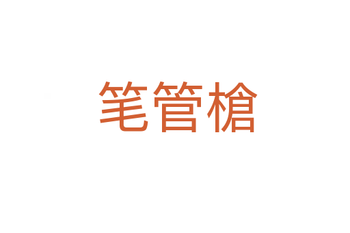 笔管槍