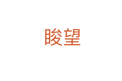 睃望