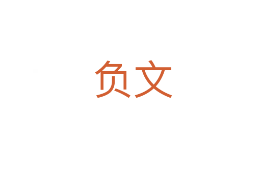 负文