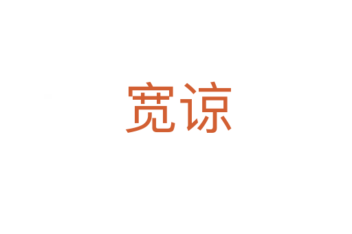 宽谅