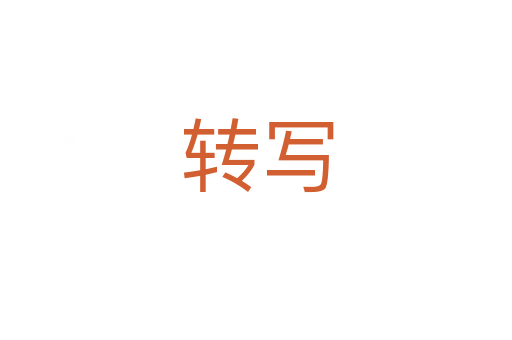 转写