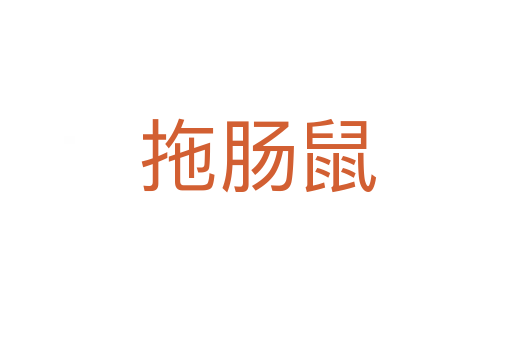 拖肠鼠
