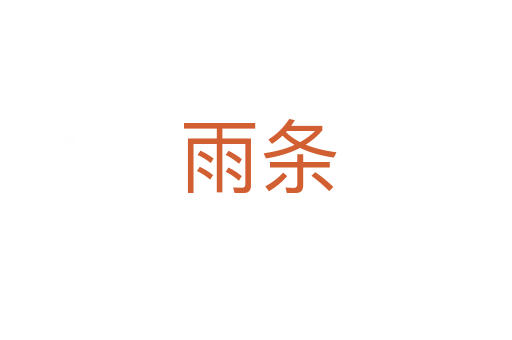 雨条