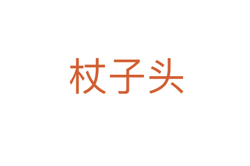 杖子头