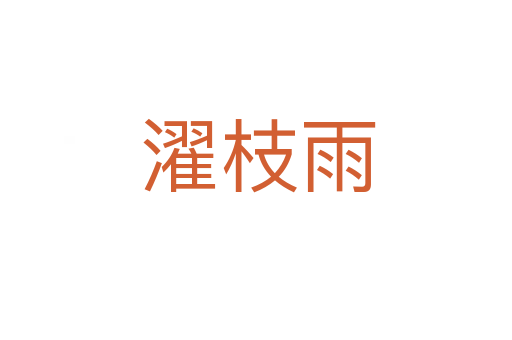 濯枝雨