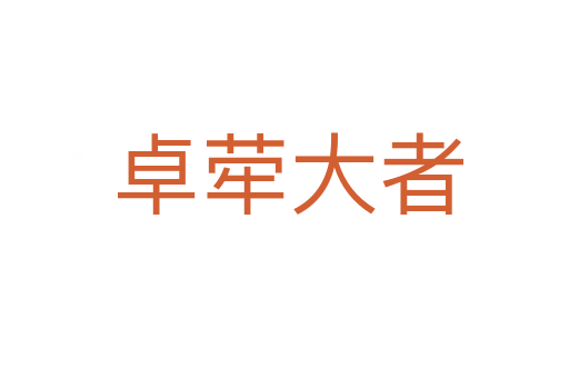 卓荦大者