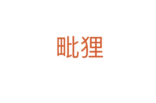 毗狸