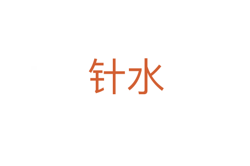 针水