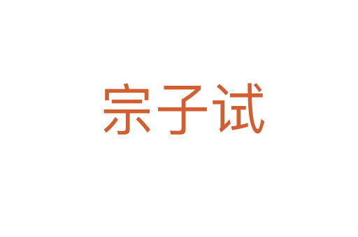 宗子试
