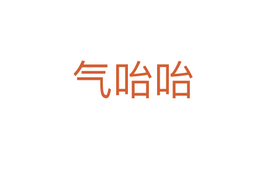 气咍咍