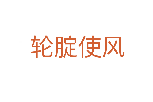 轮腚使风