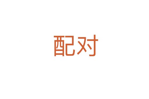 配对