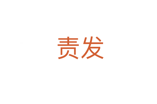 责发