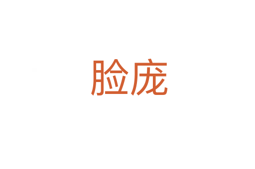 脸庞