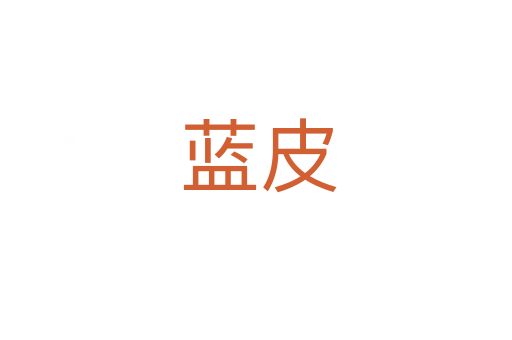 蓝皮